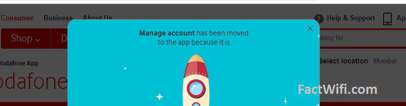 check Vodafone internet balance